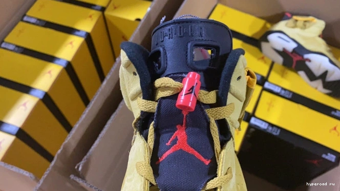 TRAVIS YELLOW CN1084-300 6 AIR SCOTT JORDAN X 0721